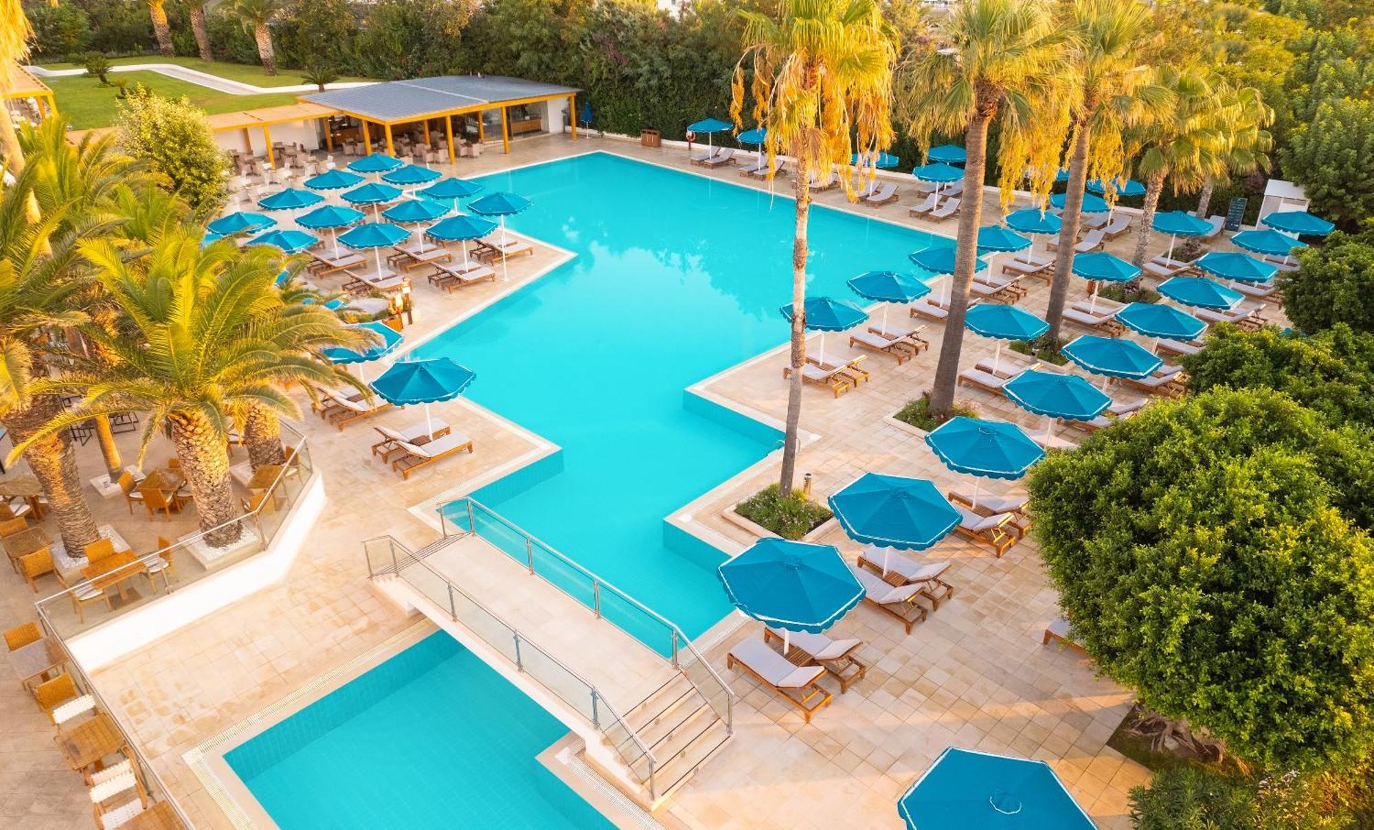 Mitsis Faliraki Beach Hotel & Spa Bagian luar foto