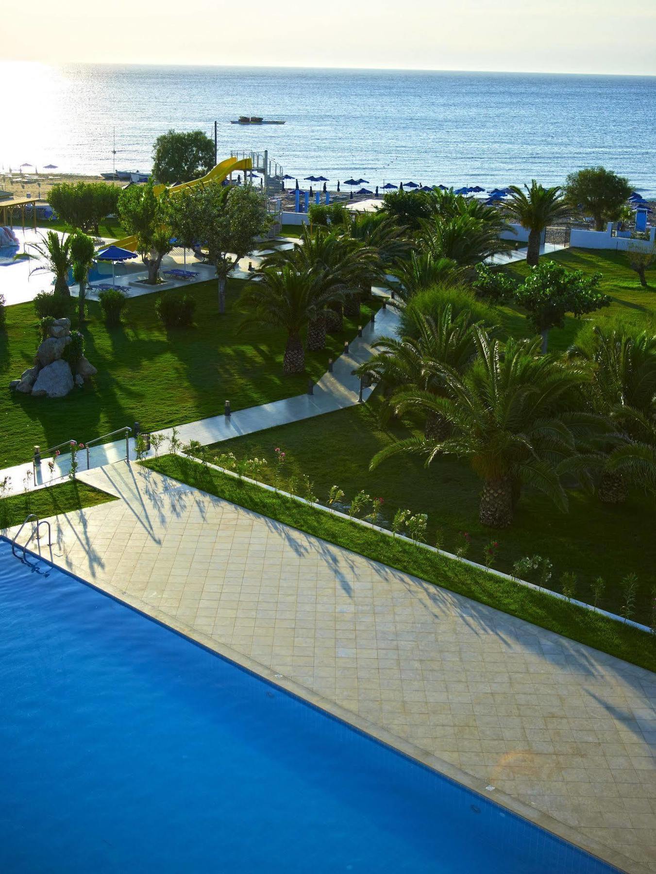 Mitsis Faliraki Beach Hotel & Spa Bagian luar foto