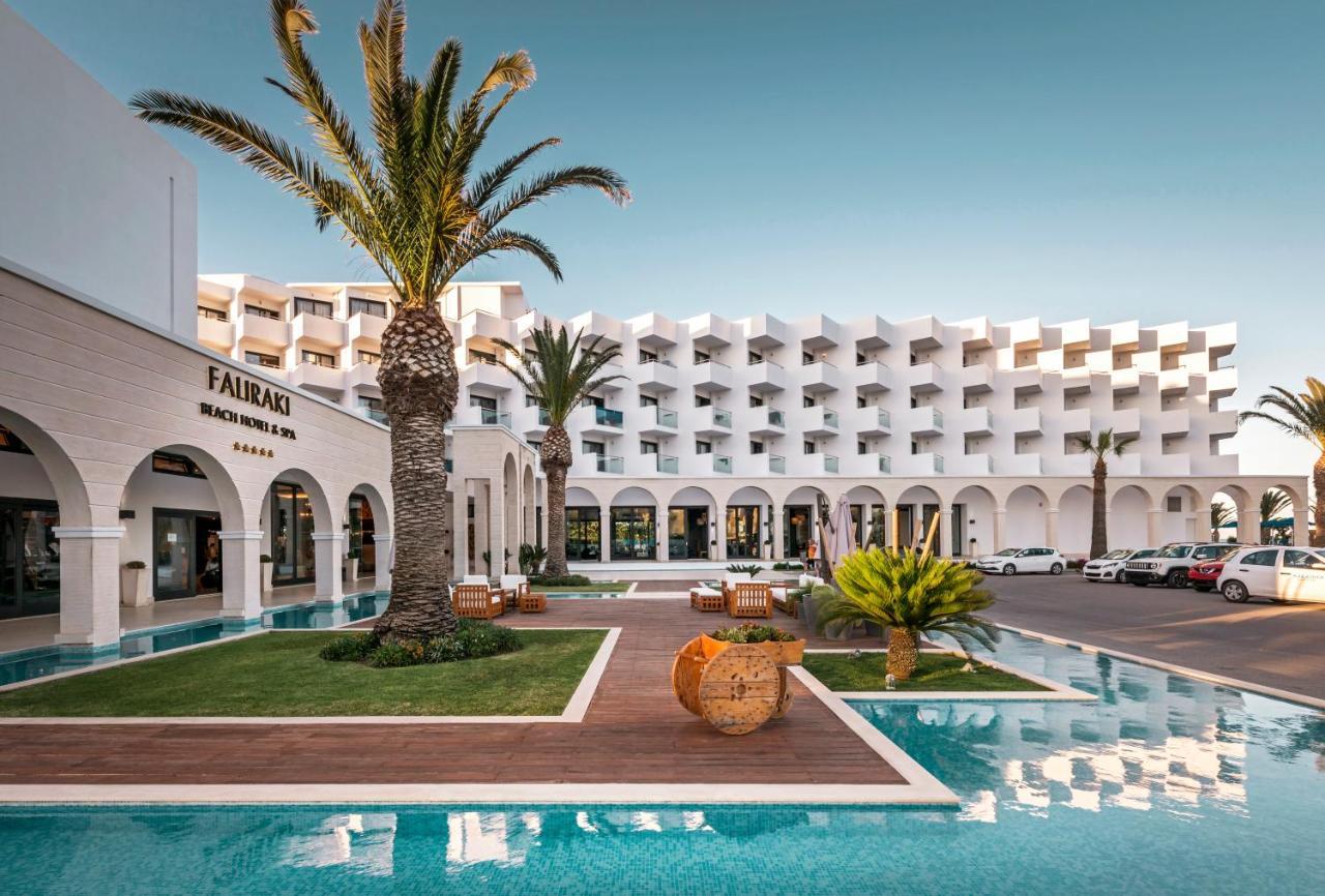 Mitsis Faliraki Beach Hotel & Spa Bagian luar foto